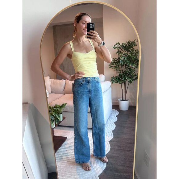 REFORMATION Cynthia High Waist Relaxed Jeans in Wash Colorado Size US 29 - Picture 1 of 14